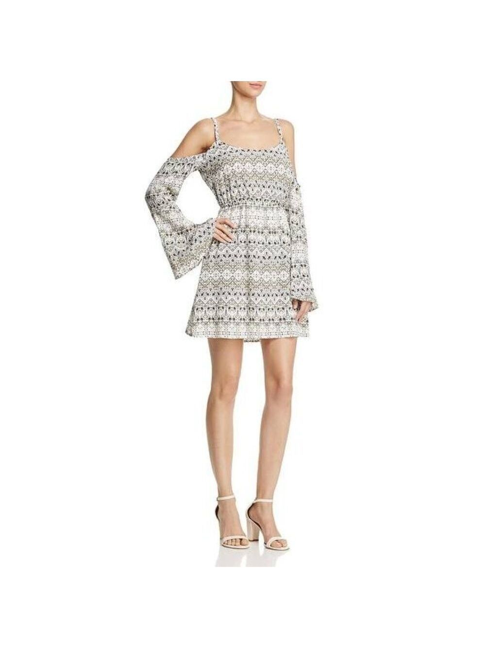 CUPCAKES & Cashmere BNWT Cold Shoulder Mini Dress Sz Medium